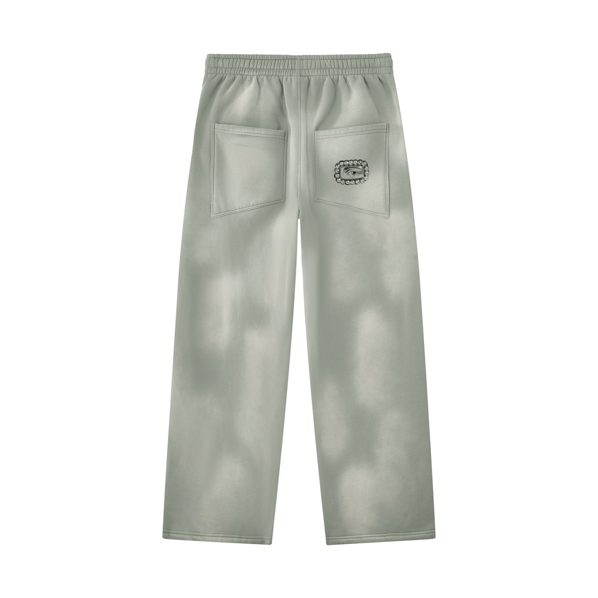 Night Circus Unisex Sunfade Wide Leg Fleece Sweatpants