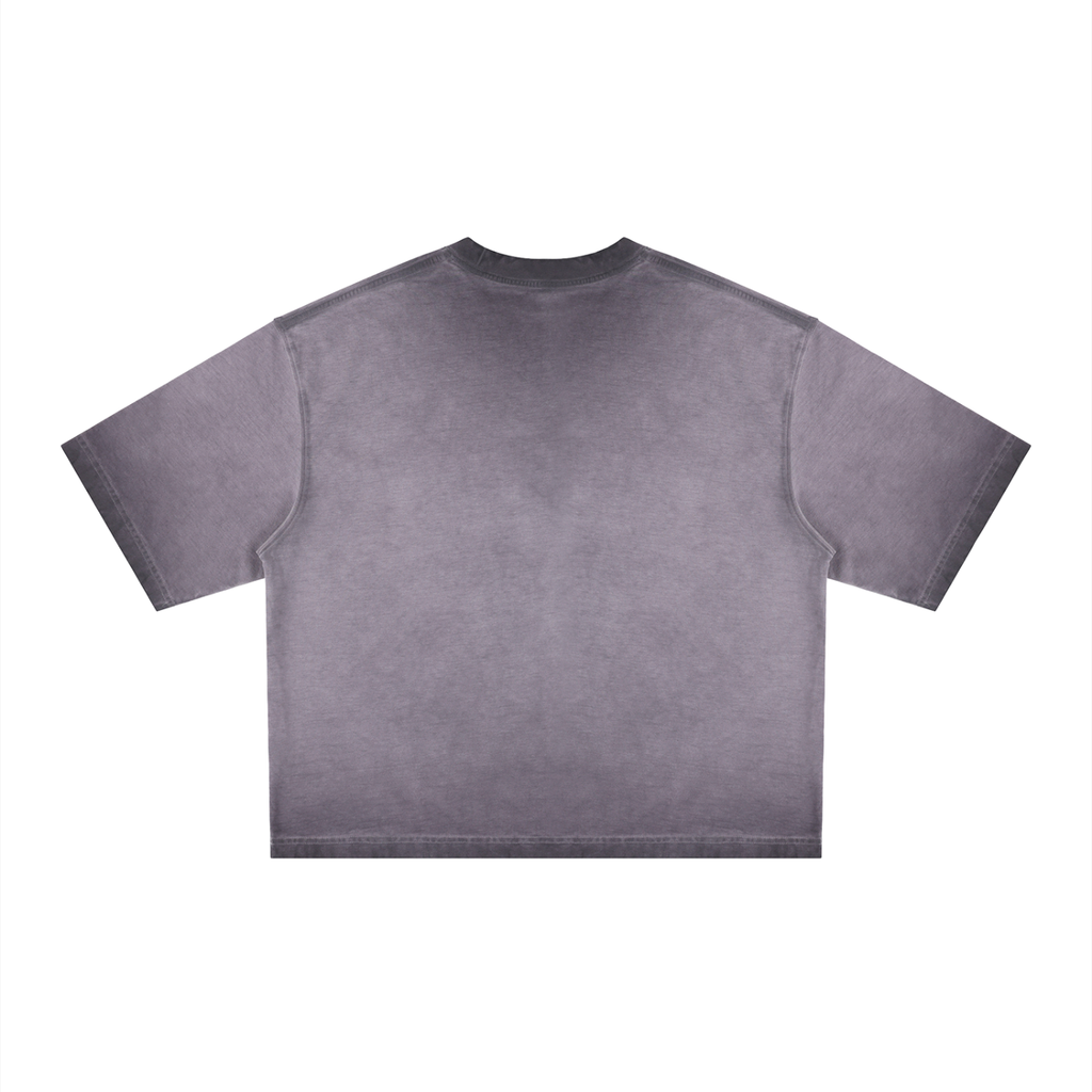 The road homeward Unisex Reverse Dyed Boxy T-Shirt
