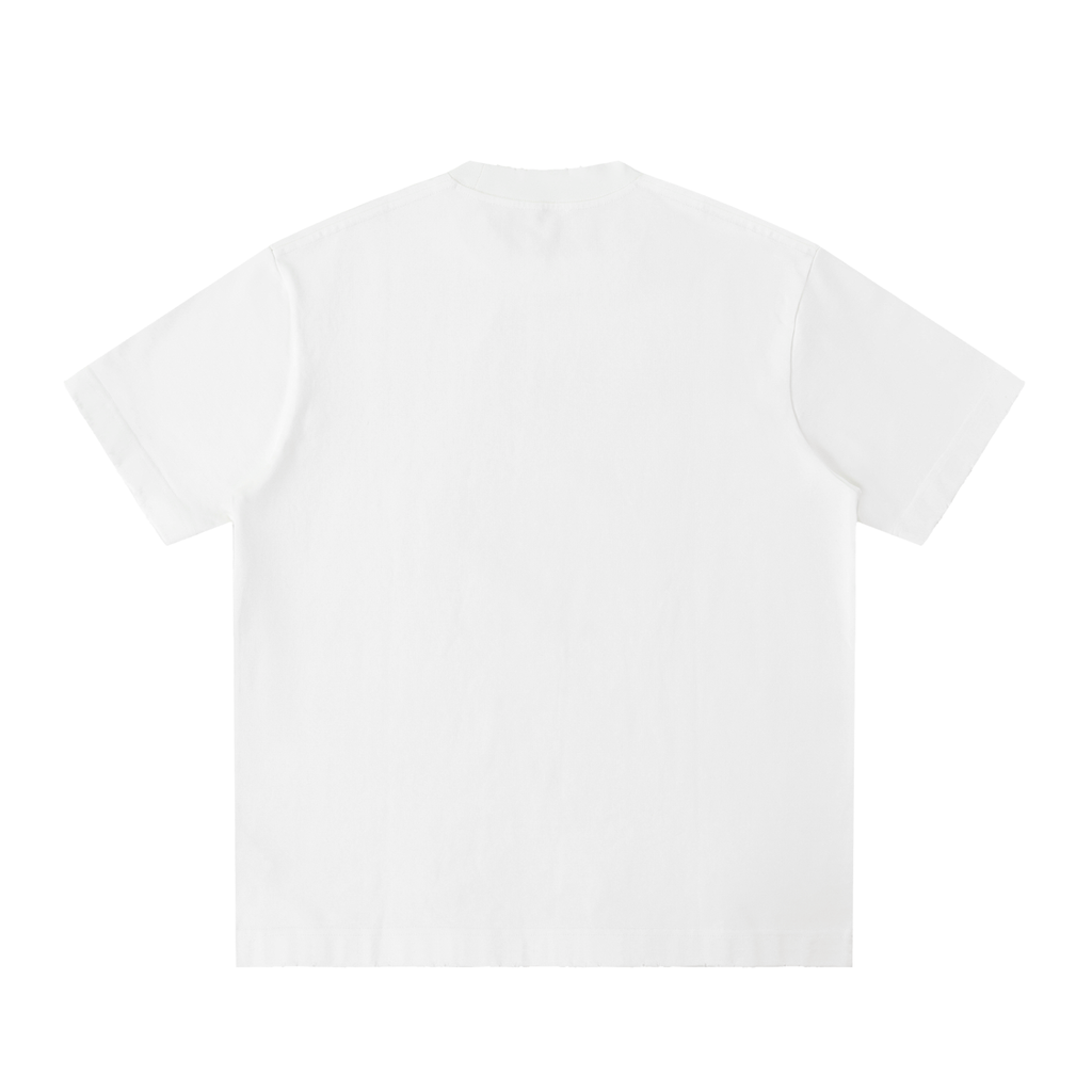 Don’t go into the woods Heavyweight Vintage Washed Frayed T-Shirt
