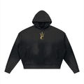 Who are You Unisex Sunfade Distressed Boxy Hoodie