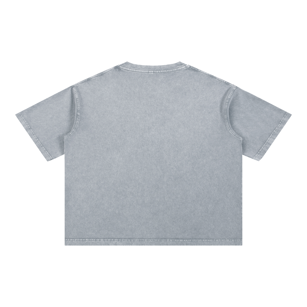 What the tide brings in Mineral Wash Boxy Cotton T-Shirt