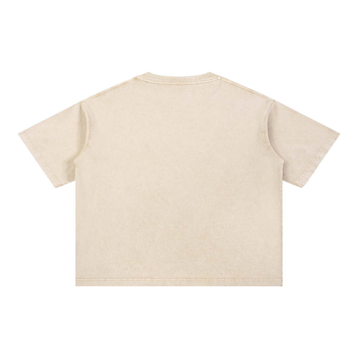 What the tide brings in Mineral Wash Boxy Cotton T-Shirt