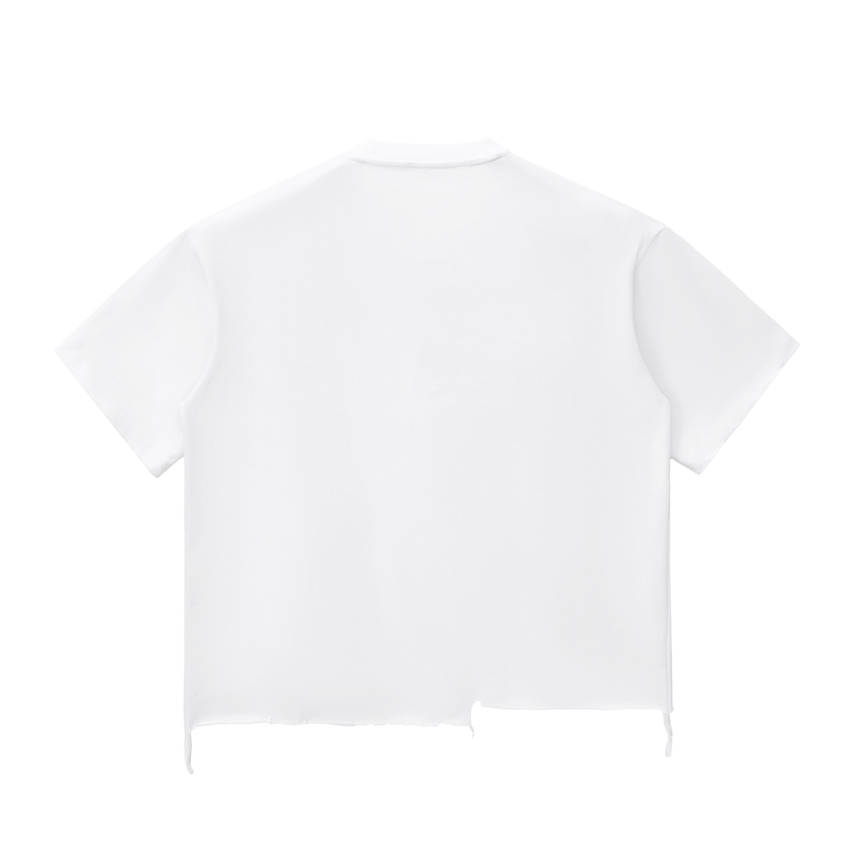 Come and take my hand Snow Wash Raw-Hem Boxy T-shirt