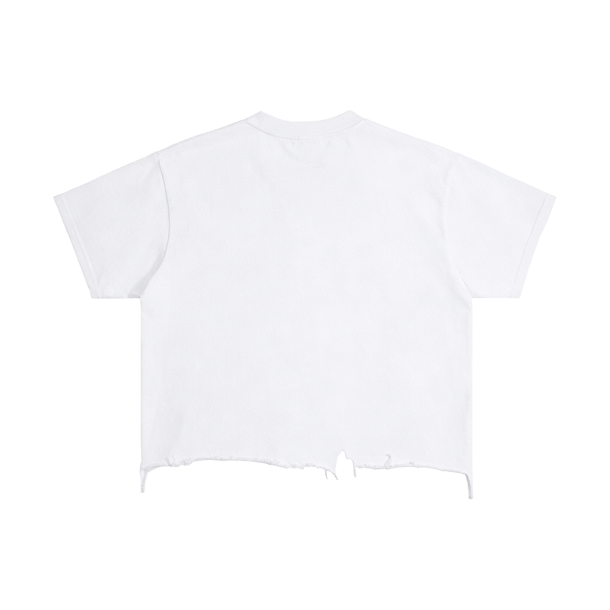 Remain vigilant Vintage Wash Boxy Distressed Hem T-Shirt